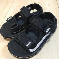 バンズ　VANS サンダル　マジックテープ調節あり　21cm