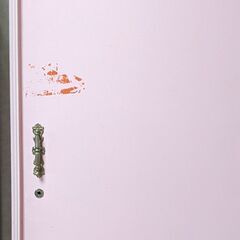 ピンクで可愛い　衣装タンスの画像