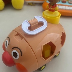 【美品】やわらかアンパンマン号パズル