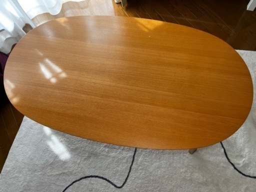 無印良品のローテーブル縦 77cm× 横 134cm× 高さ 35cm