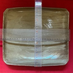 茶系 深みもある大皿 今月末までの画像