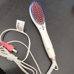 Areti アレティ ヘアアイロン ブラシ マイナスイオン ヒー...