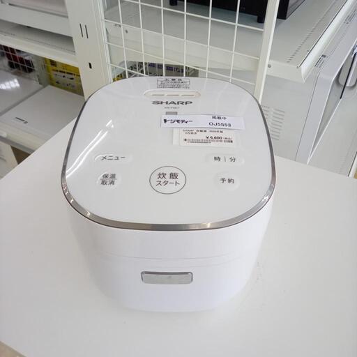 ★ジモティ割あり★ SHARP 炊飯器 3合 20年製 ／クリーニング済み OJ5553