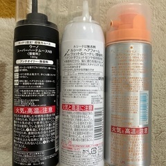 ヘアムース　ヘアスプレー　ヘアフォームセットの画像