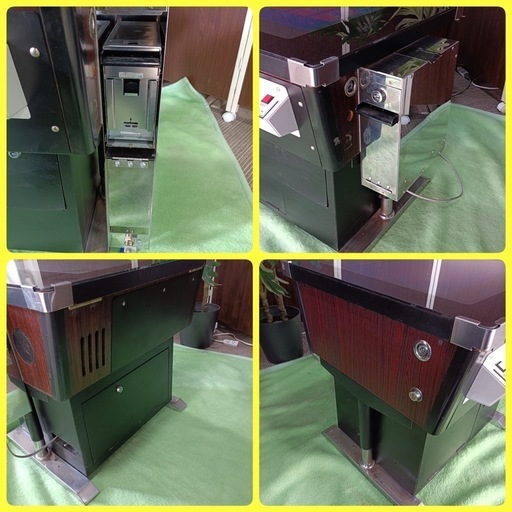 《直接引取限定》〈中古品〉テーブルゲーム　ポーカー　FEVER PACK 昭和レトロ　2台セット　動作確認済※鍵1セット※千円札用