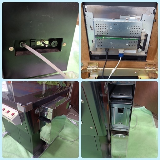 《直接引取限定》〈中古品〉テーブルゲーム　ポーカー　FEVER PACK 昭和レトロ　2台セット　動作確認済※鍵1セット※千円札用