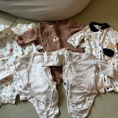 秋冬産まれ推奨　男の子新生児服①