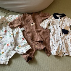 秋冬産まれ推奨　男の子新生児服①の画像