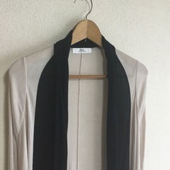 薄手ロングカーディガンの画像