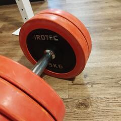IROTEC（アイロテック ラバー ダンベル 60KG セット 

の画像