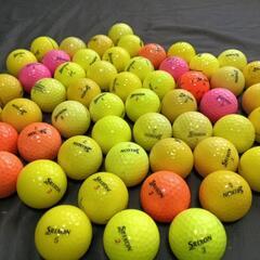 SRIXONゴルフボール　カラーボール　スリクソンのみ選別　56個の画像