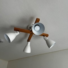 超 美品！アイリスオーヤマシーリングライト(電球付き)の画像