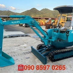 クボタ KUBOTA U-20. ミニユンボ.2トンクラス. 倍速.