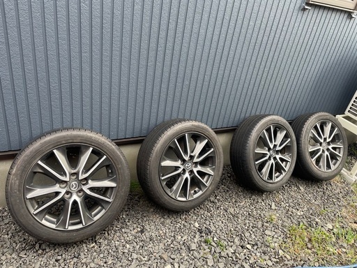 マツダ CX-3純正ホイール　夏タイヤ　バリ溝
