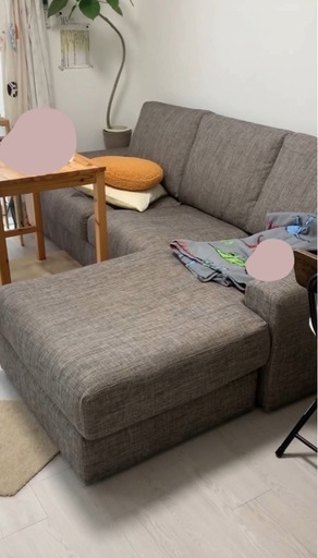 取引中 ニトリL字ソファ