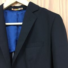 ～ ストライプ柄ジャケット / レディース中古 ～の画像