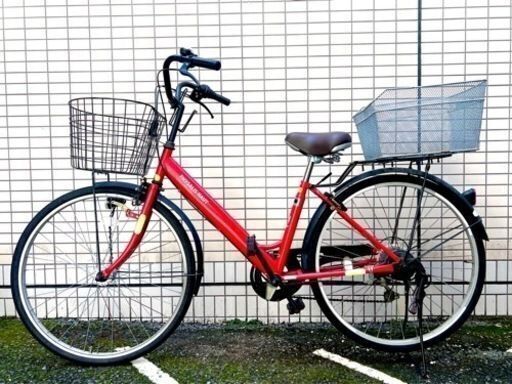 自転車 26インチ 6段変速 Physalis Naut 美品