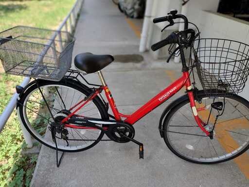 自転車 26インチ 6段変速 Physalis Naut 美品