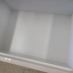 【緊急値下げ！！なんと10,000円引】J7496　河口家具製作所　キッチンボード　食器棚　ホワイト　クリーニング済　【リユースのサカイ柏店】の画像