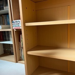 コンパクト本棚4点　キャスター付き　お譲りしますの画像