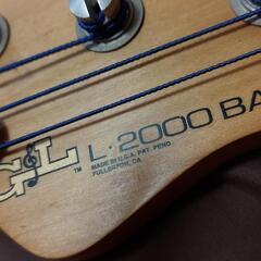 【美品】G&L USA L-2000 FL 激レア フレットレスの画像