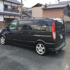Vクラス  ビアノWALDフルエアロ(走行57000km！)   3列サンルーフ、人気のブルーブラック系！ 即決相談OK‼︎の画像