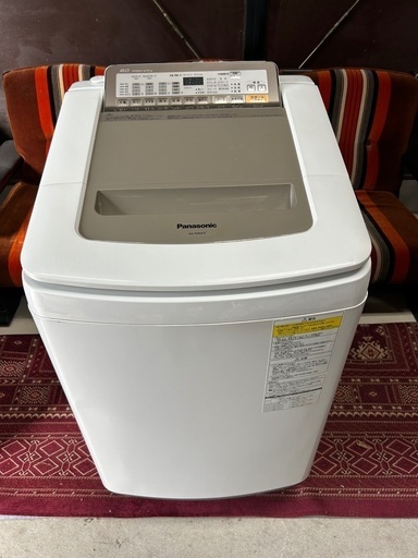 Panasonic 乾燥機付き洗濯機　NA-FD80H3 2016年製