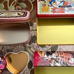 空き缶　ディズニー　Disney  TDL  おみやげ　4個セットの画像
