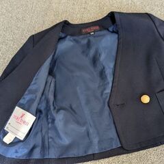 値下げ！博多南幼稚園 博多学園 制服 120 女の子一式の画像