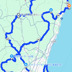 日帰り温泉ツーリング 茨城大洗 - 友達
