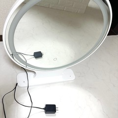 LED女優ミラー