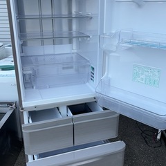 ★933　冷蔵庫　大型　シャープ　400ℓ級　両開き　安い　自動製氷　設置無料 ☆933 冷蔵庫 大型 シャープ 400ℓ級 両開き 安い 自動製氷 設置無料