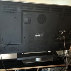 【最終価格】シャープAQUOS 液晶テレビ 52V型　テレビ台付きの画像