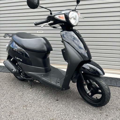 2904.超高年式　現行型レッツ　距離浅で即戦力　バッテリー新品　千葉県柏市　即日配送、自走引き取りも可能　