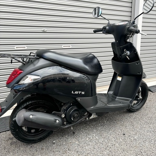 2904.超高年式　現行型レッツ　距離浅で即戦力　バッテリー新品　千葉県柏市　即日配送、自走引き取りも可能　