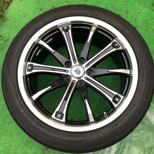 バリ溝19インチアルミホイールセット