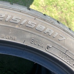215/50R17 ダンロップ ルマンV 2020年製4本溝有り の画像