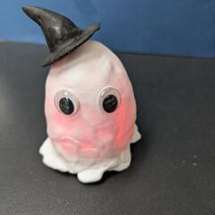 ハロウィンのおばけランプレッスンの画像