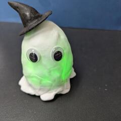ハロウィンのおばけランプレッスンの画像