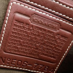 COACH コーチ ショルダーバッグの画像