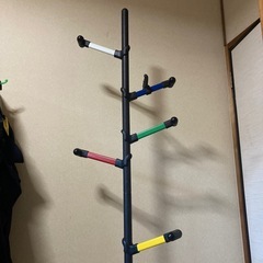 昔ながら　丈夫　ハンガーポール　　