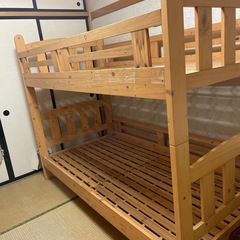 お譲り先きまりました。二段ベッド　あげます。