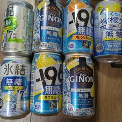 7本サワー　→檸檬堂　氷結　ジノン無糖レモン　-196