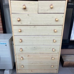 【譲ります
】収納家具タンスの画像