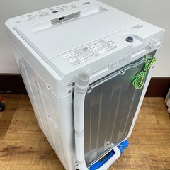 値下げ！美品！6ヶ月使用のみ！【引取限定】ヤマダセレクト洗濯機YWM-T45H1 値下げしました】YAMADAヤマダ電機/YWM-T45H1/2022年製/全自動洗濯機