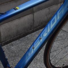 MERIDA　メリダ　スクルトゥーラ400リム　カスタム車　ブルー　47cm(XS)の画像