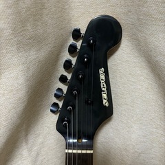 エレキギター　深緑の画像