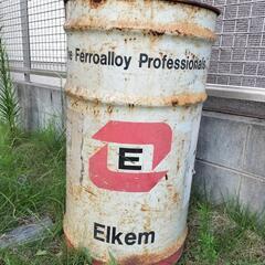 アンティーク　ドラム缶