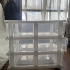 【キャスター付き】3段ボックスの画像