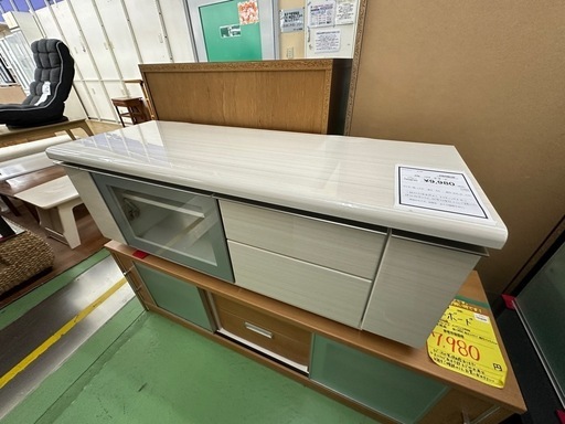 【ドリーム川西店御来店限定】ニトリ　ローボード
／クリーニング済み 【2001281255600173】